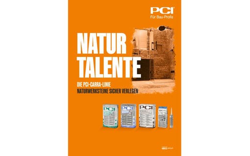 Neue PCI-Broschüre zur sicheren Verlegung von Naturwerksteinen
