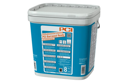 PCI Barraseal Ready: labeling-free waterproofing – ready to use, fast and easy to apply