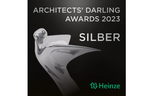 Silber für PCI bei den Heinze Architects‘ Darling Awards 2023
