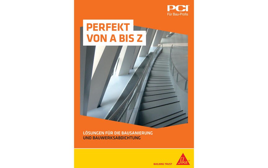 PCI-Segmentbroschüre Bautechnik neu aufgelegt