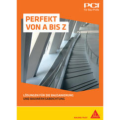 PCI-Segmentbroschüre Bautechnik neu aufgelegt