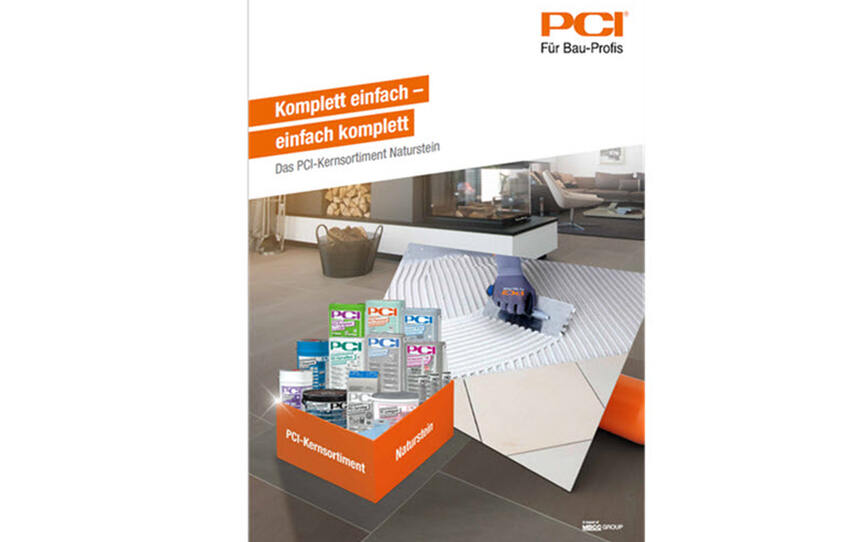 PCI simplifies product selection for laying natural stone