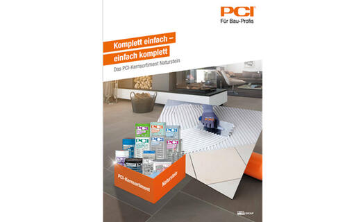 PCI simplifies product selection for laying natural stone