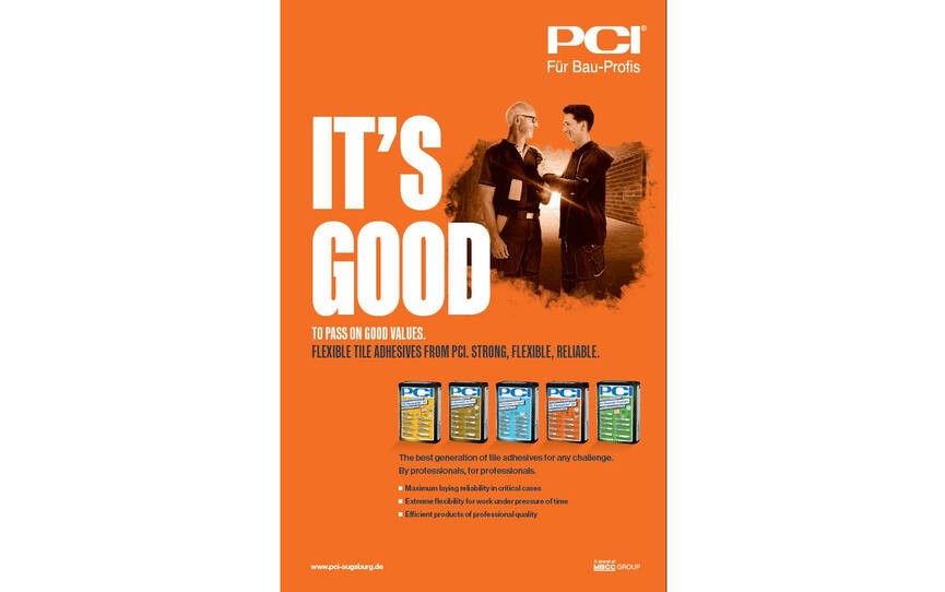 Enhanced corporate design of PCI catches the eye