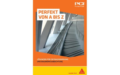PCI-Segmentbroschüre Bautechnik neu aufgelegt