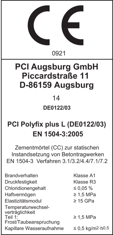 PCI Polyfix® plus L Schnell-Zement-Mörtel - PCI Österreich - PCI ...